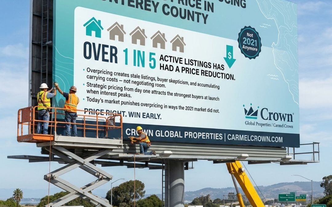 More Sellers Are Reducing Their Asking Price — What It Means for the Monterey County Market