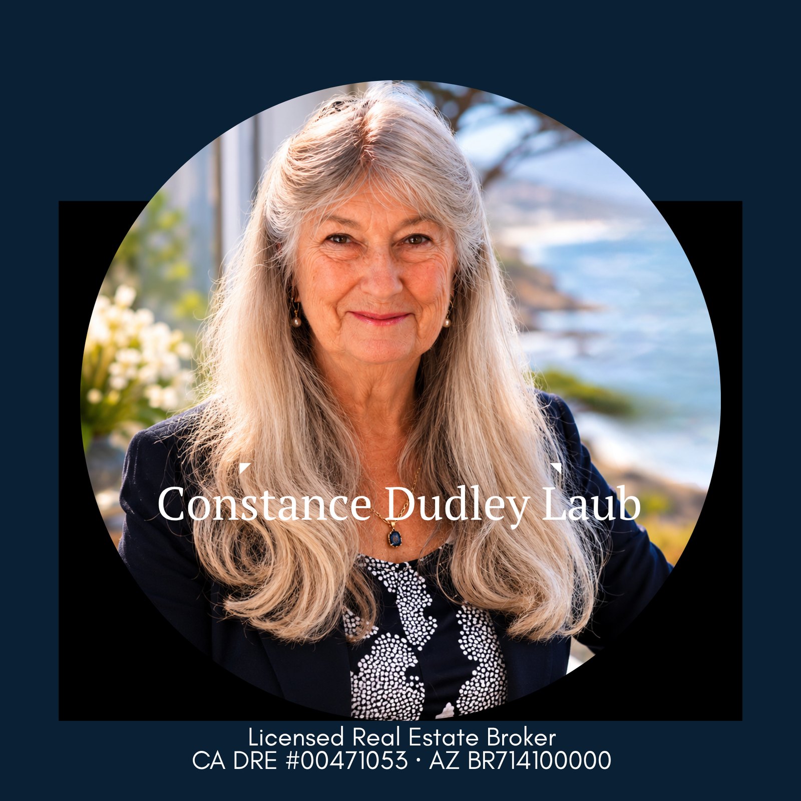 Constance Dudley Laub, real estate broker